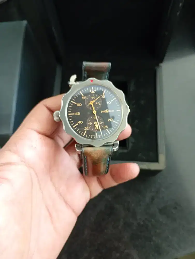 Jam tangan bell & ross vintage original