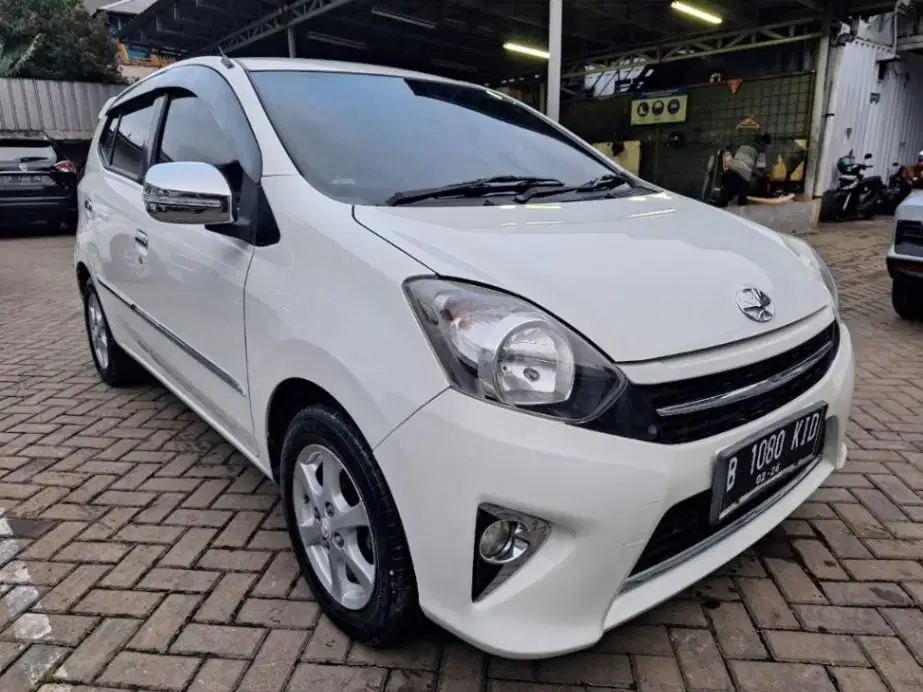 DP MURAH Toyota Agya 1.0 G Bensin-MT 2016 Putih CBFTB