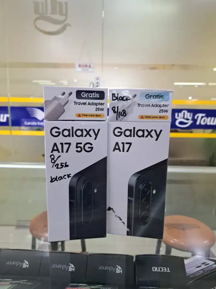 Samsung galaxy A17 5G ram 8gb 256gb dan4G garansi resmi