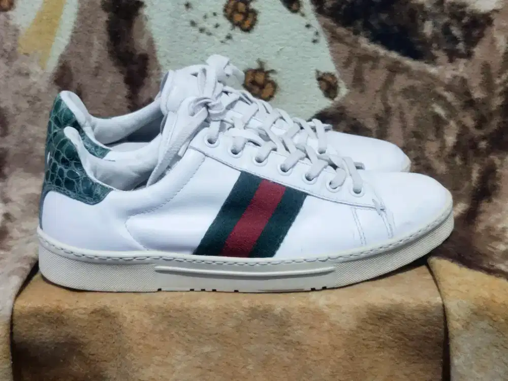 Sepatu Gucci Ace sneaker Italy EU37  US5.5-6