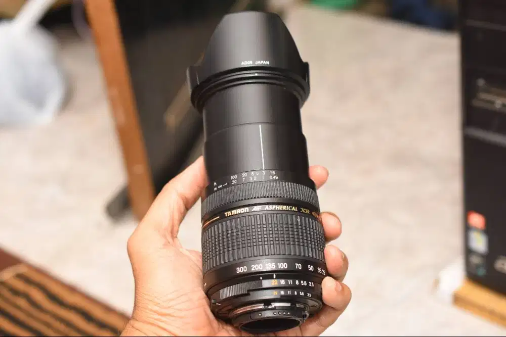 lensa tamron buat nikon dslr 28-300mm f/3.5-6.3 XR Di