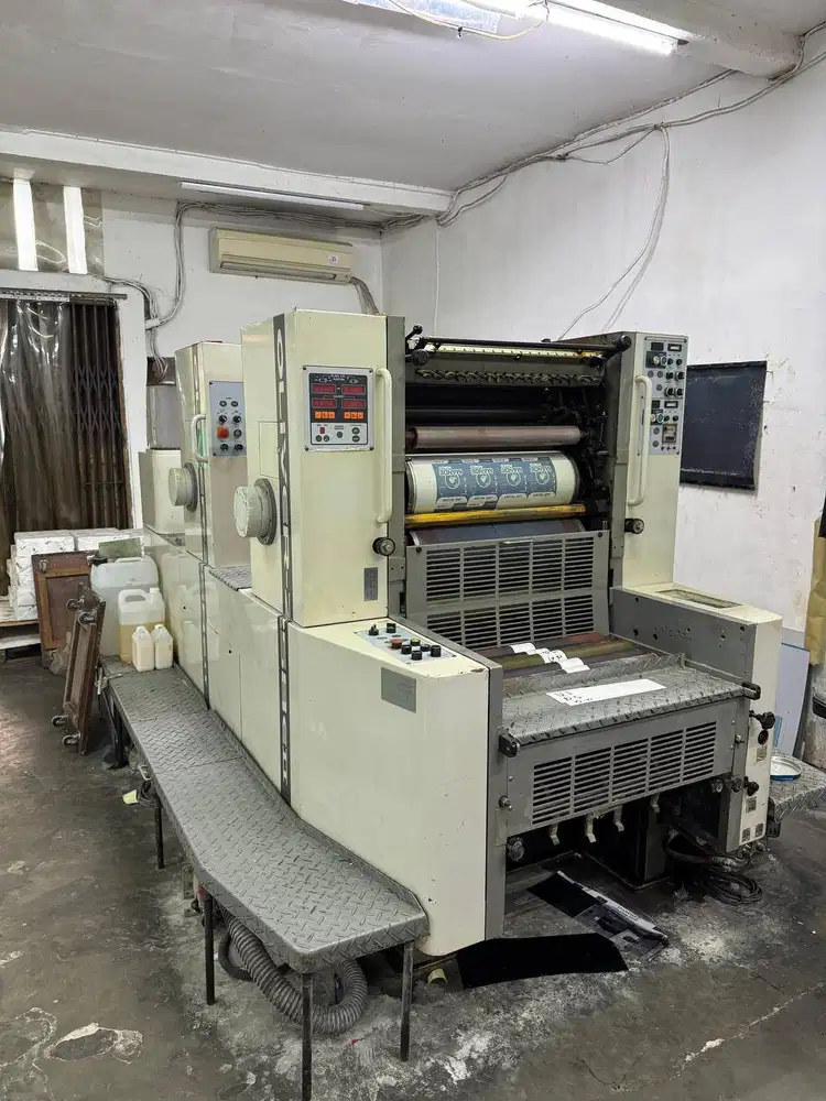 MESIN OLIVER 258 ALCOLOUR DAN OLIVER 58 1 WARNA NEWMOL