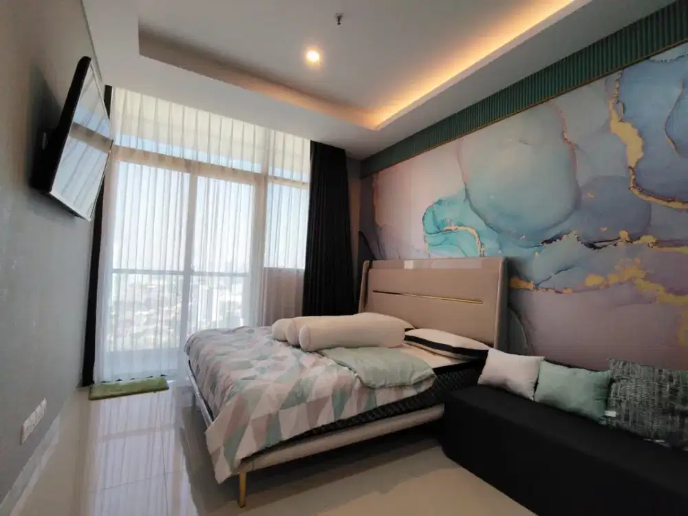 Disewakan Apartemen Tower Vertu Ciputra World, Mayjend Sungkono Surabaya Barat, Dekat Dengan Mall Ciputra World Mall