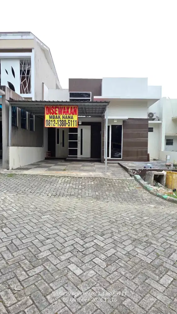 DISEWAKAN RUMAH DAUN VILLAGE