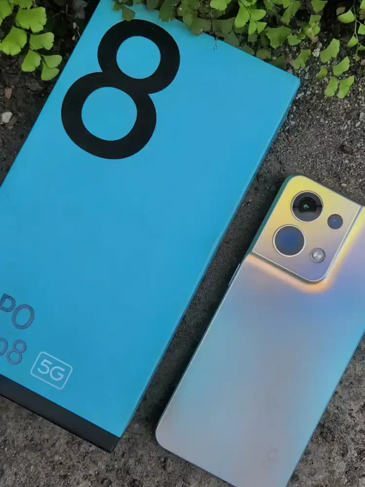Oppo Reno 8 5G 8/256 Gb murah mulus Bergaransi