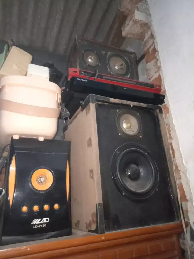 Speaker bekas full bass