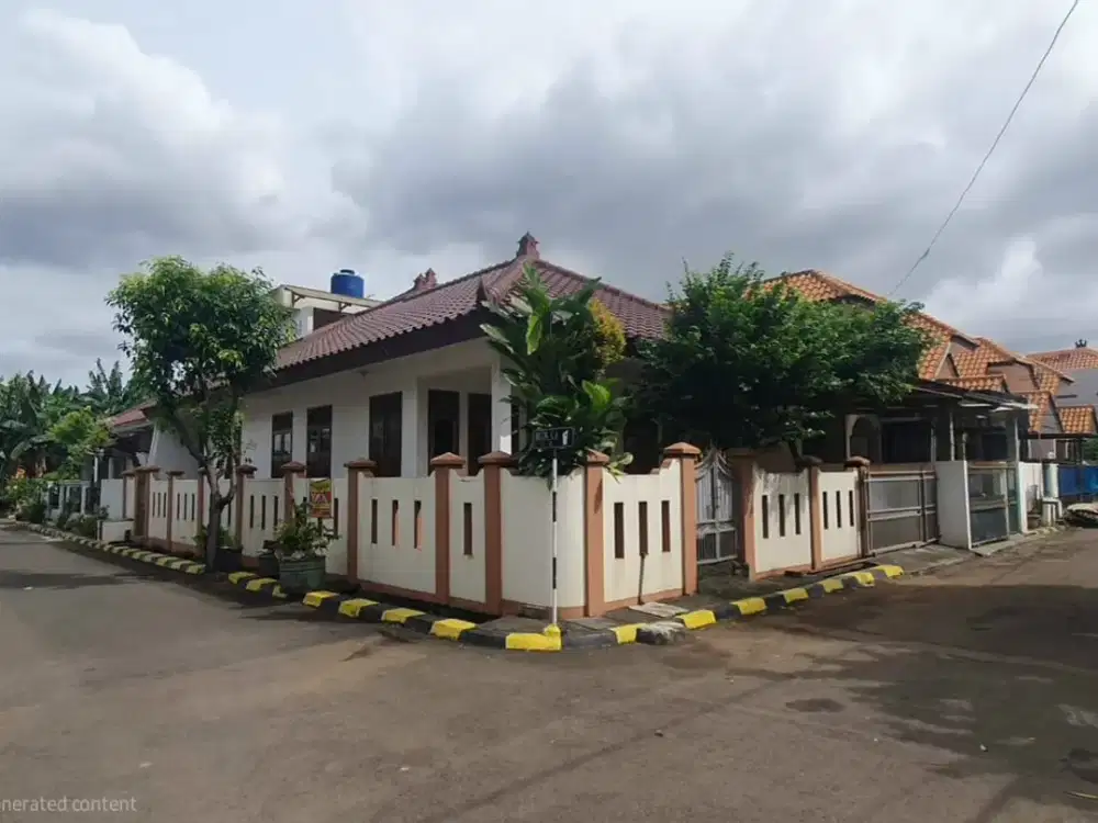 Dijual rumah hook di Komp Satwika Permai, Jatiluhur, Jatiasih, Bekasi