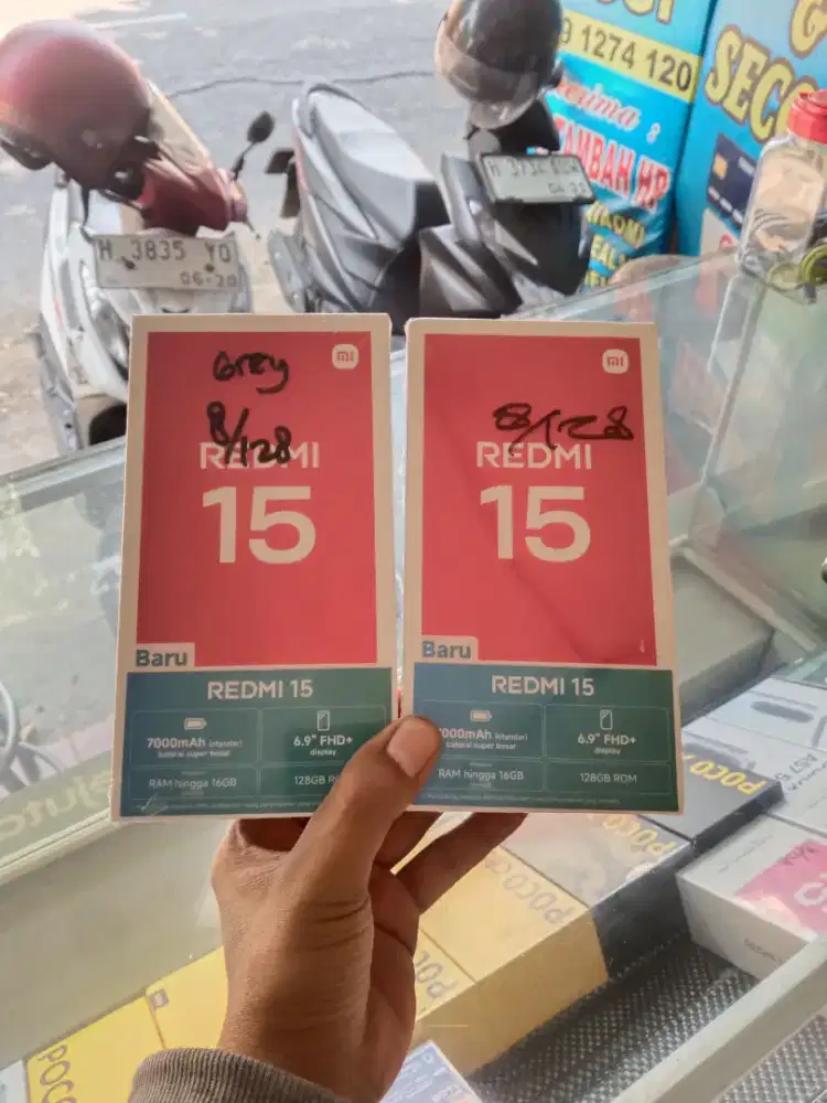 [ Fast respon WA ] Xiaomi Redmi 15 8/128 Garansi resmi 15bln