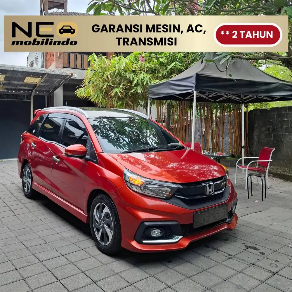 [ Garansi Mesin Matic ] HONDA MOBILIO 1.5 RS M-CVT 2017 ORANGE