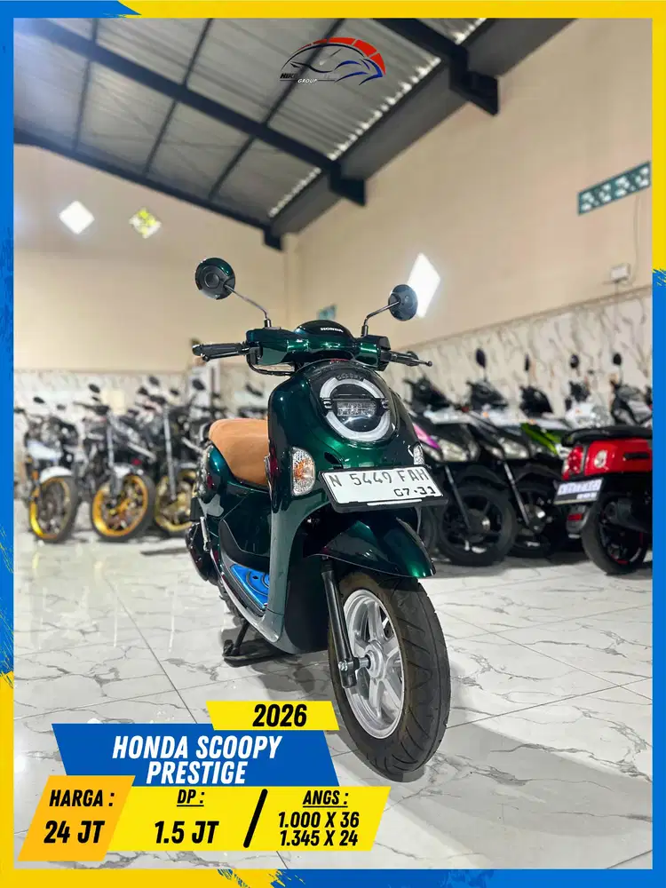 HONDA SCOOPY PRESTIGE 2026 LIKE NEW MASZEHH HIKMAH MOTOR KEPUH
