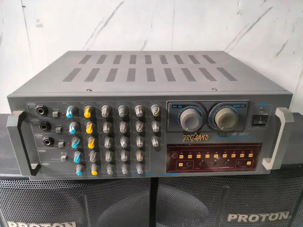 Ampli karaoke rumahan
