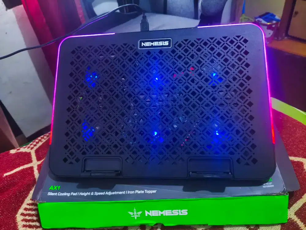 Cooler Kipas Laptop Nemesis AX1 Windtalker