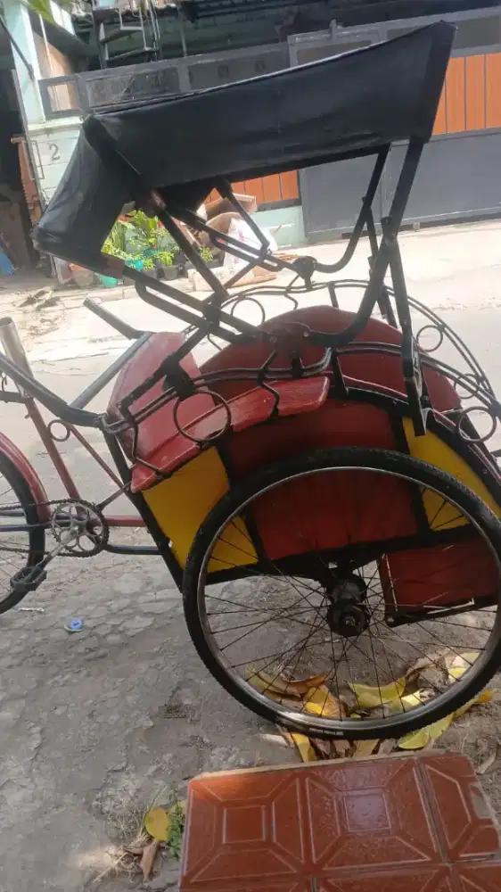 Di jual sepeda BECAK