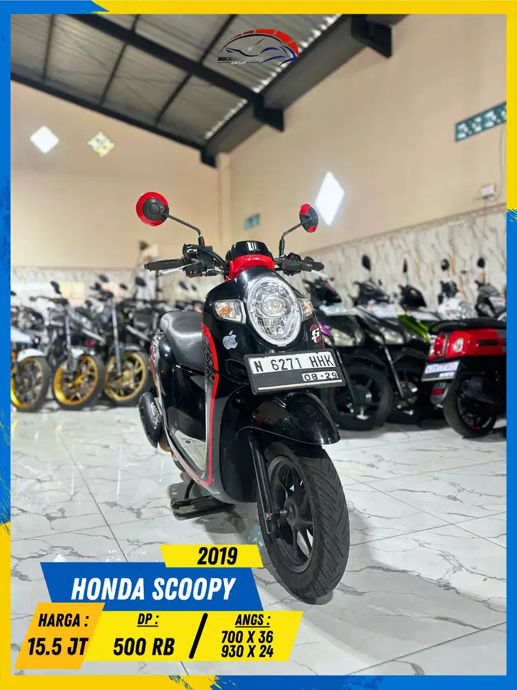 HONDA SCOOPY 2019 MURAH MERIAH MASZEHH HIKMAH MOTOR KEPUH