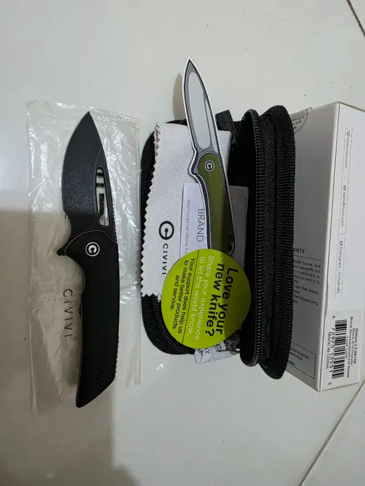 Civivi odium G10 handle