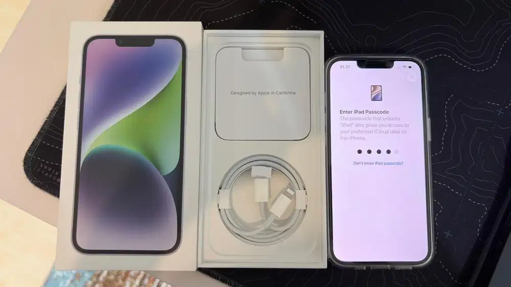iphone 14 256 GB ungu Eks-Ibox