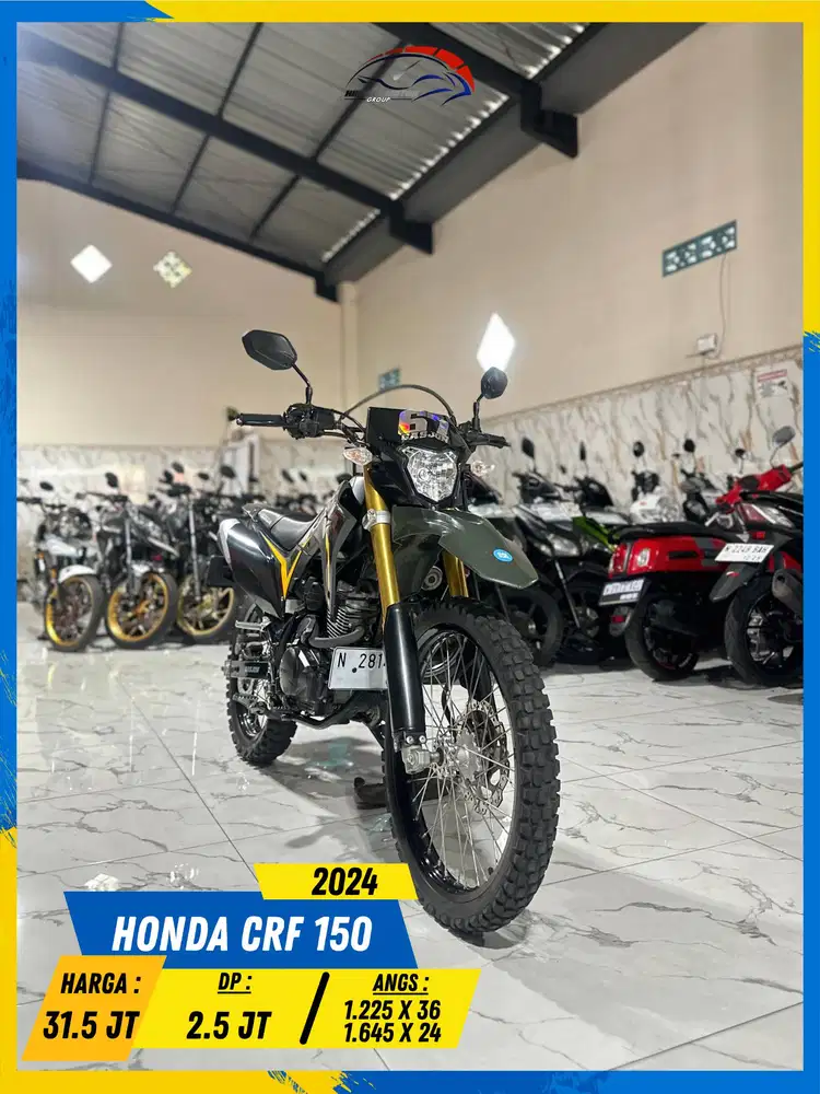 HONDA CRF 150 2024 MANTAP BETUL MASZEHH HIKMAH MOTOR KEPUH