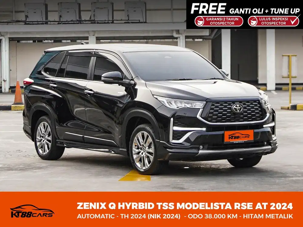KM recod Toyota Innova Zenix Q Hybrid Modelista THN 2024