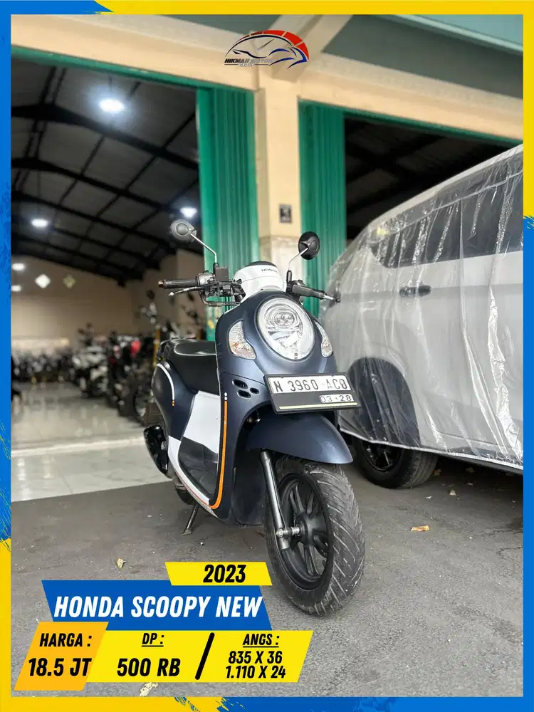 HONDA SCOOPY NEW 2023 SIAP ANGKUT MASZEHH HIKMAH MOTOR KEPUH