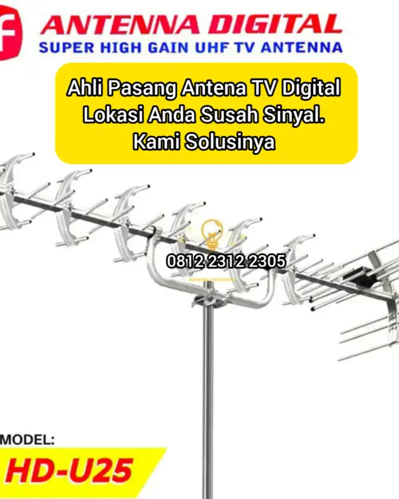 Paket Pasang Baru Antena TV Dan Instalasi