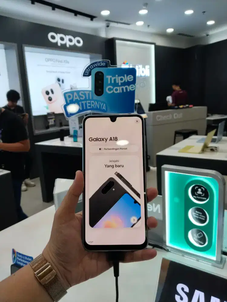 Cicilan bunga rendah samsung a18