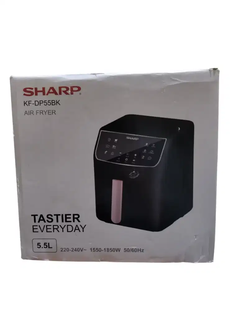 Air Fryer SHARP KF-DP55BK 5.5L Baru