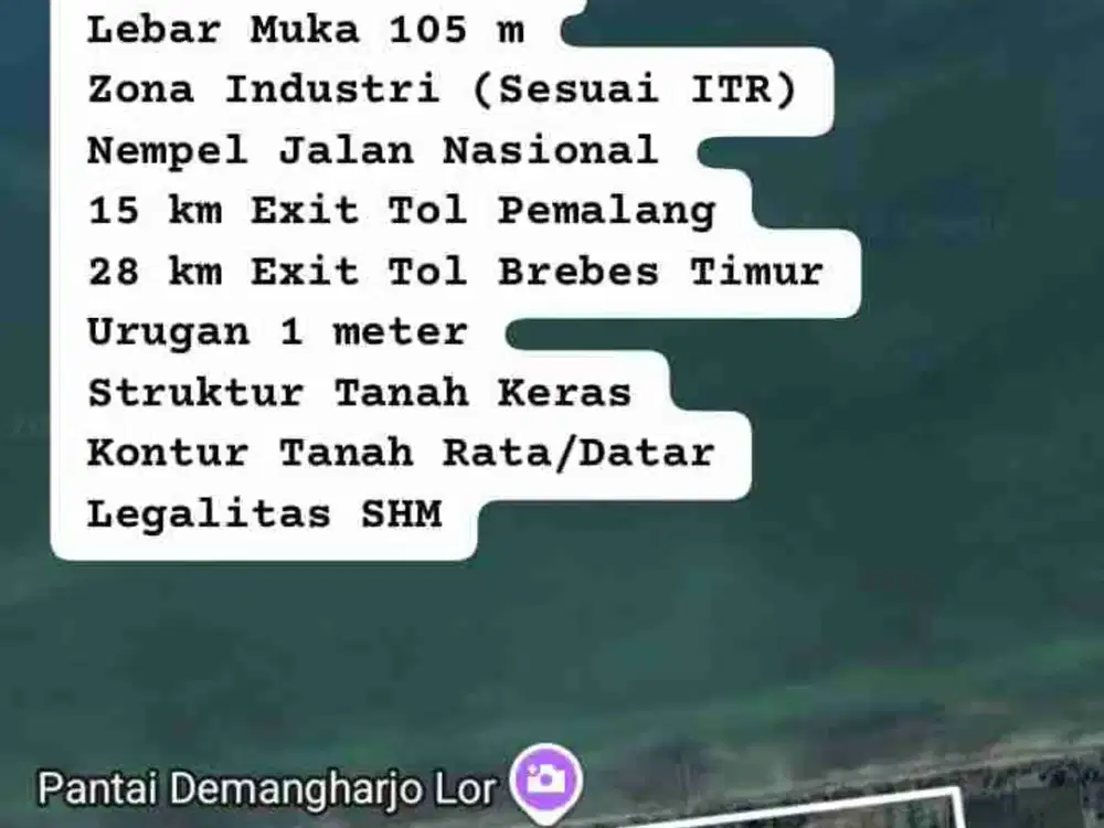 tanah ploting industri cocok untuk galagan kapal