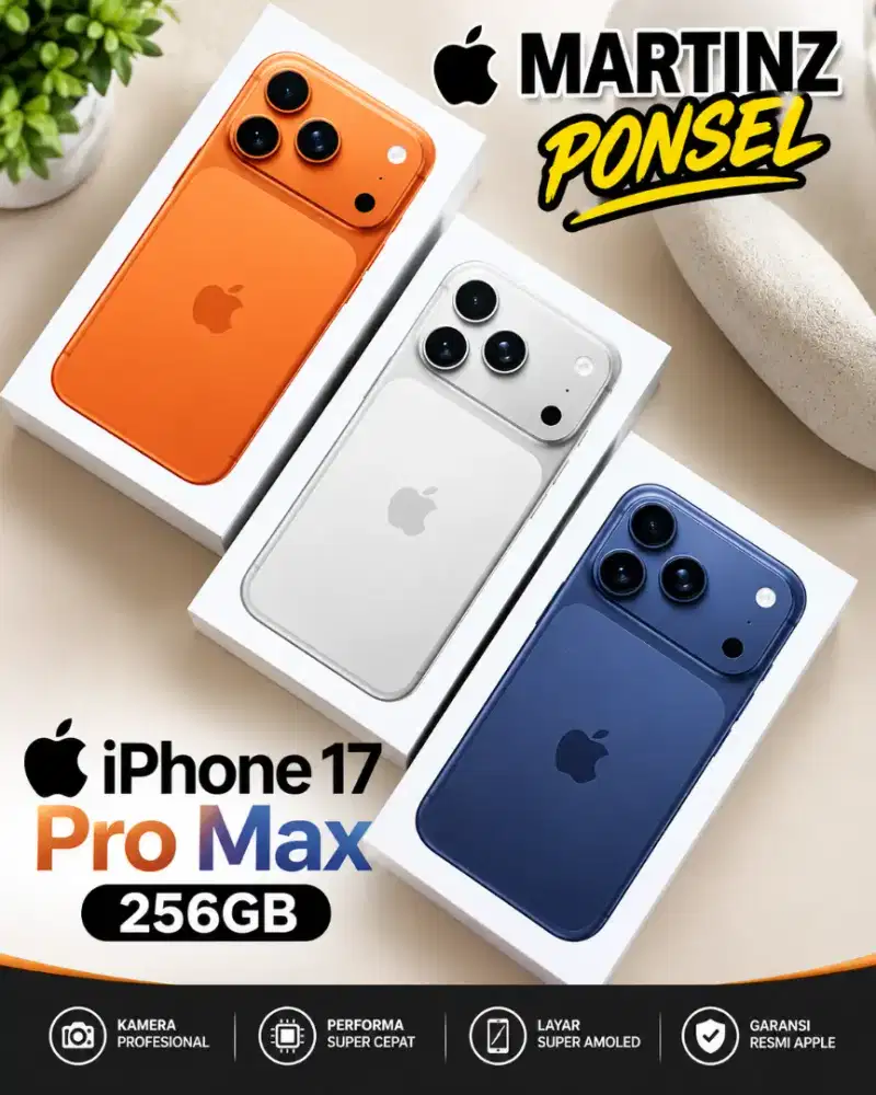 Iphone 17 pro max 256gb new