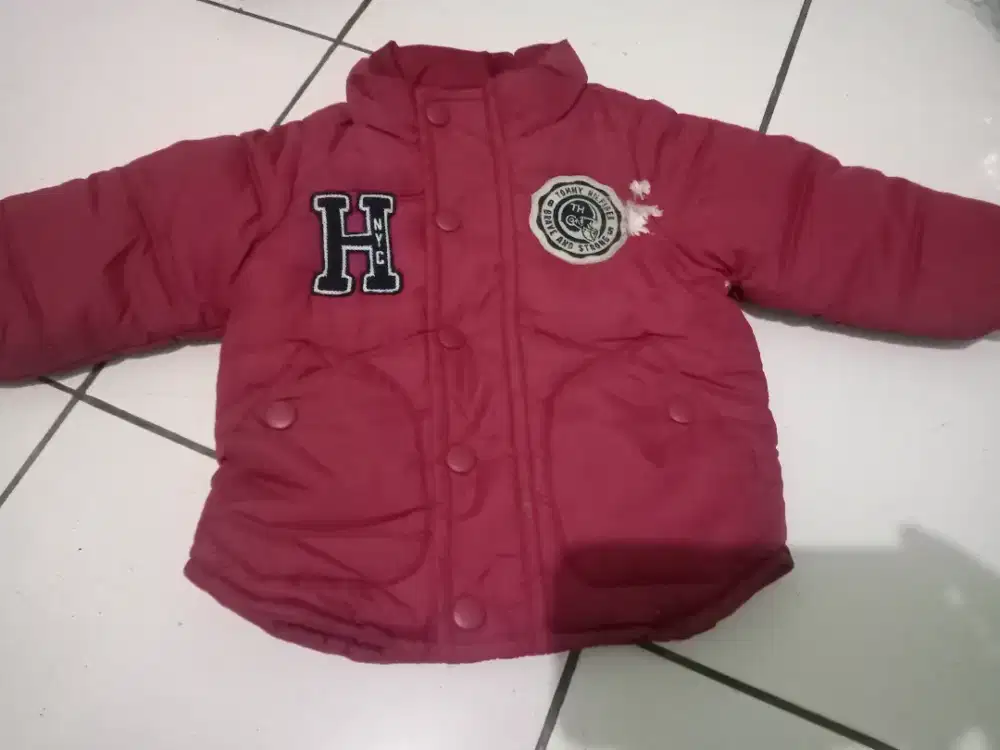 Jaket maroon th