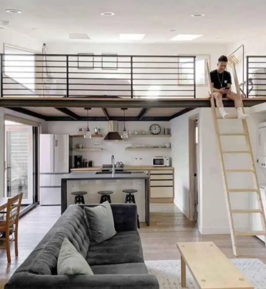 Pemasangan balkon dak plat