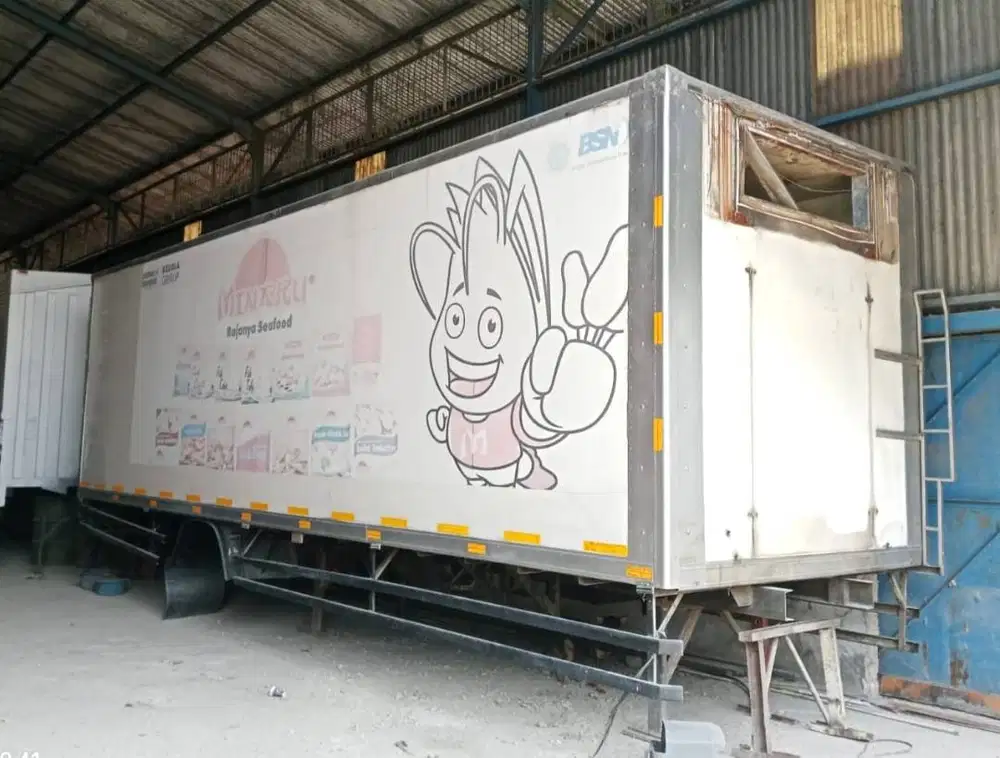 MURAH Box Fiber engkel 4x2 isuzu giga bok Hino ranger lohan