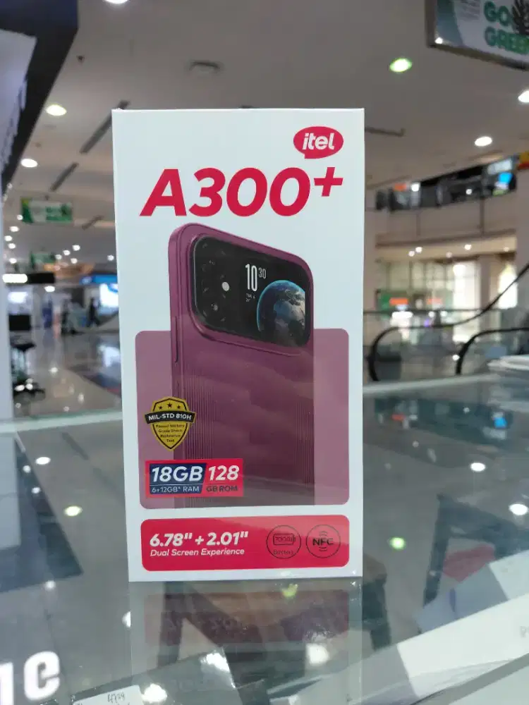TERBARU‼️itel A300+ 6/128GB, NEW SEGEL NO REPACK