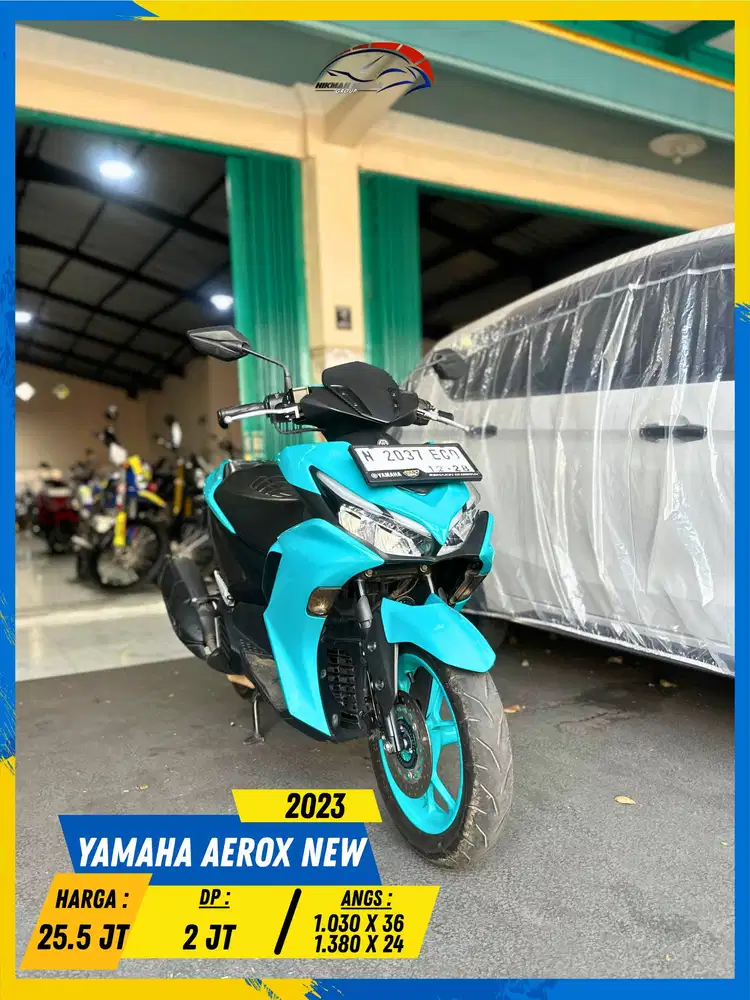 YAMAHA AEROX NEW 2023 SIAP GASS MASZEHH HIKMAH MOTOR KEPUH