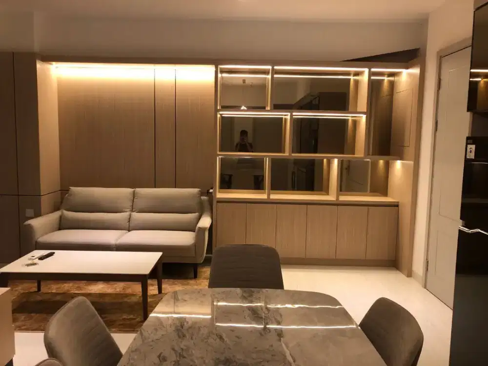 DIJUAL APARTEMEN LAVIZ CONNECT PAKUWON MALL FULLY FURNISHED MEWAH