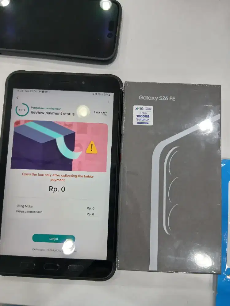 Samsung S26fe 0 rupiah