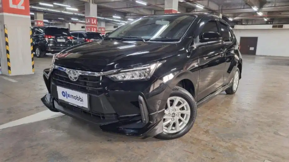 Like New TDP 9JT - Toyota Agya 1.2 New G Bensin-AT 2023 Hitam