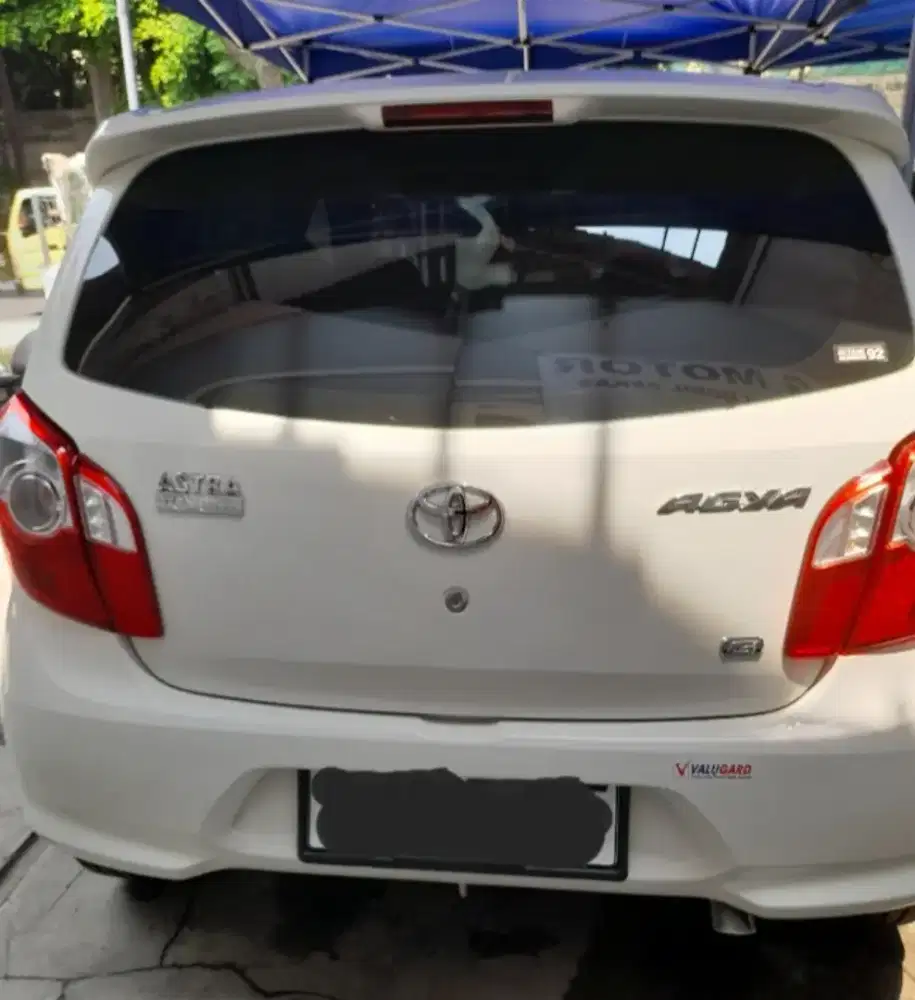 TOYOTA -AGYA G 2014 AT - Warna Putih - Plat D ( Bandung )