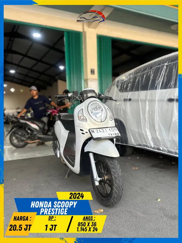 HONDA SCOOPY PRESTIGE 2024 LIKE NEW MASZEHH HIKMAH MOTOR KEPUH