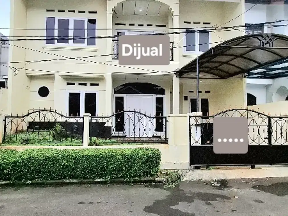 Rumah 2 lantai di sektor 9 bintaro jaya lokasi strategis