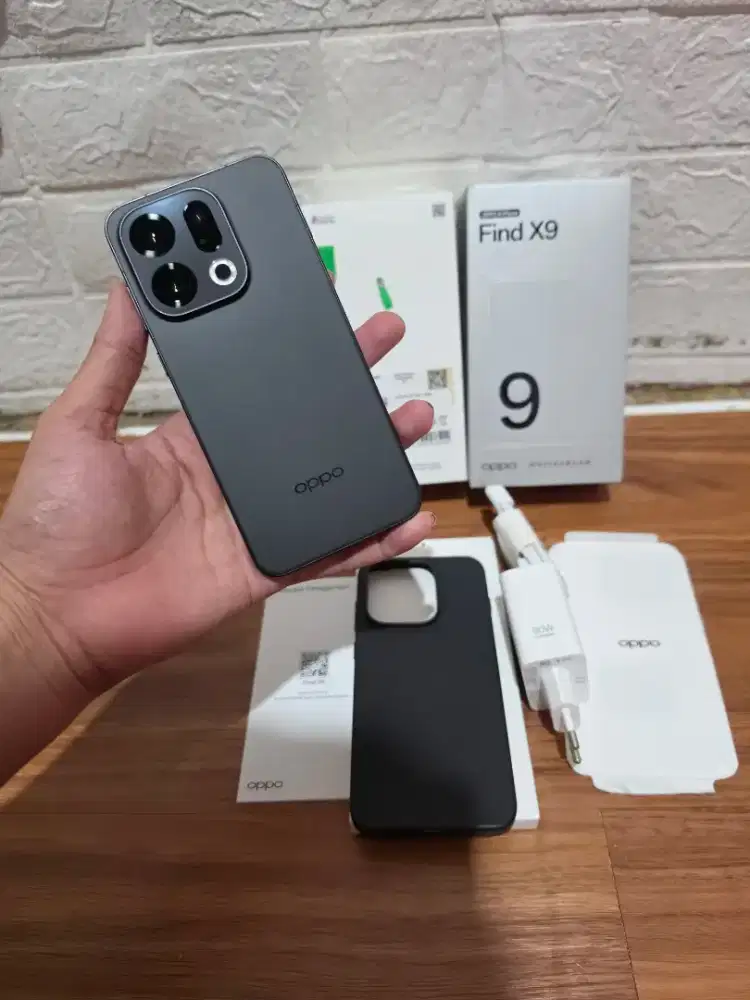 Oppo find X9 12/256gb 2thn garansi Fullset ori