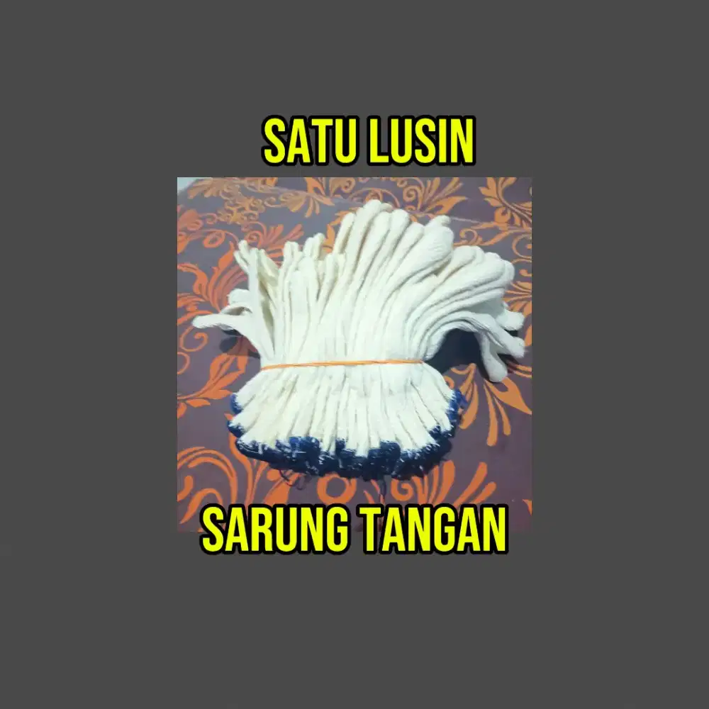 sarung tangan satu lusin