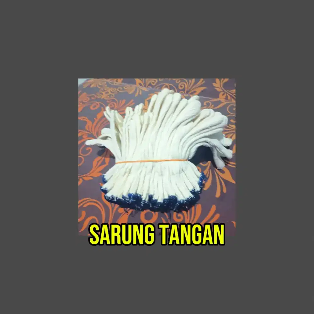 sarung tangan satu lusin