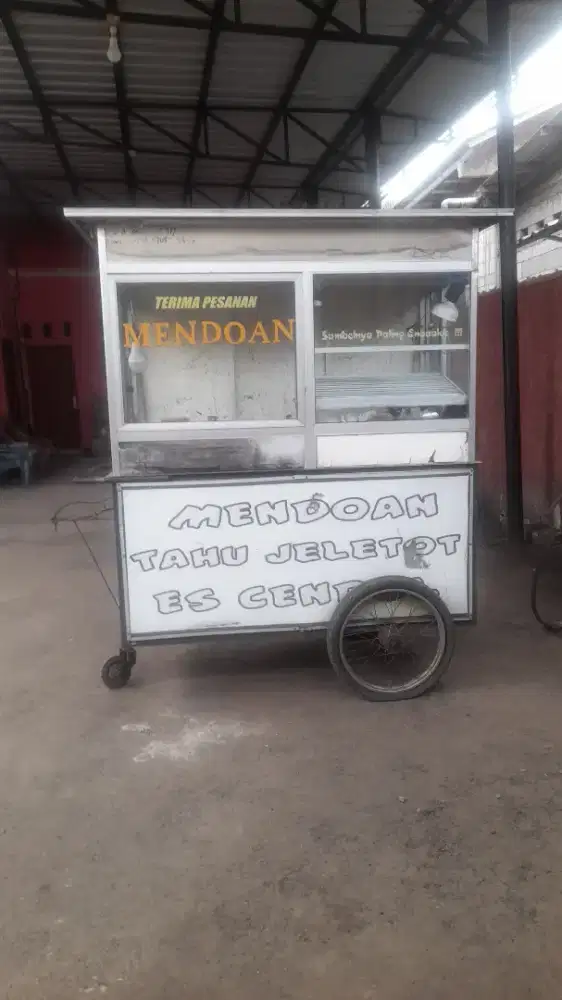 dijual gerobak gorengan
