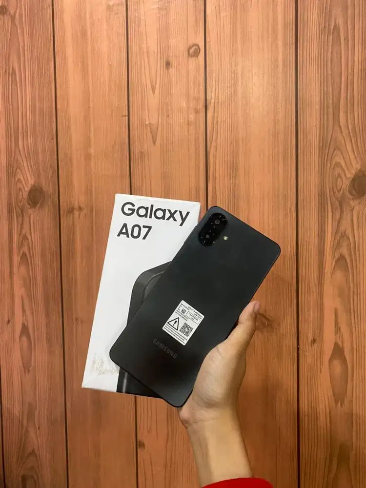 Samsung Galaxy A07 bekas black
