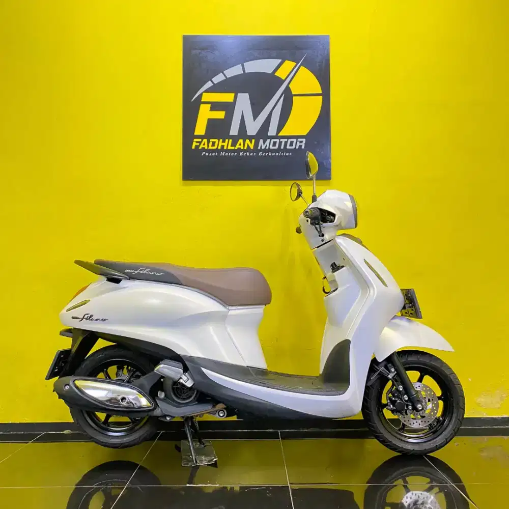 Yamaha Grand Filano Tahun 2024 Putih KM Low Gress