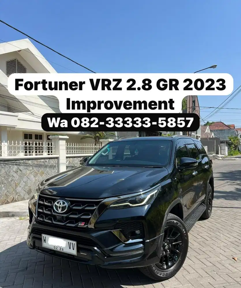 Improvement fortuner vrz 2.8 GR 2023 (W) tg1 dr baru full orisinil