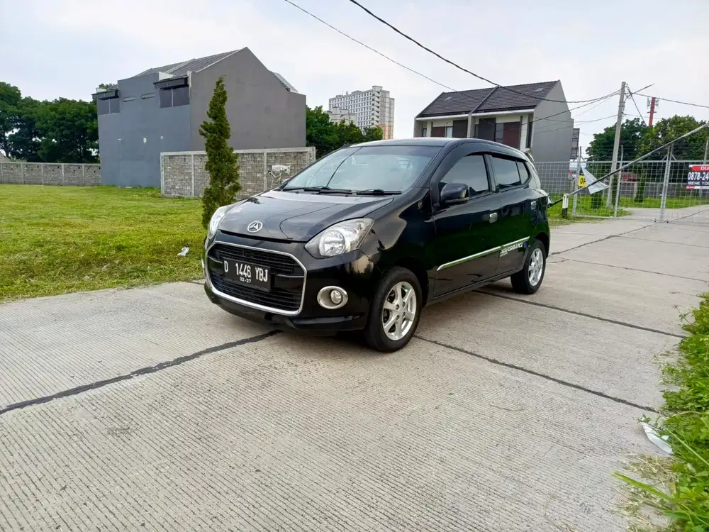 Ayla X 1.0 manual 2017 hitam