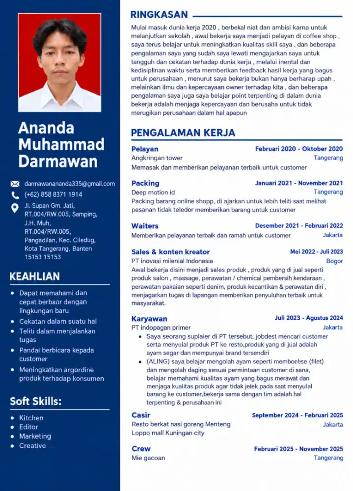 Mencari pekerjaan