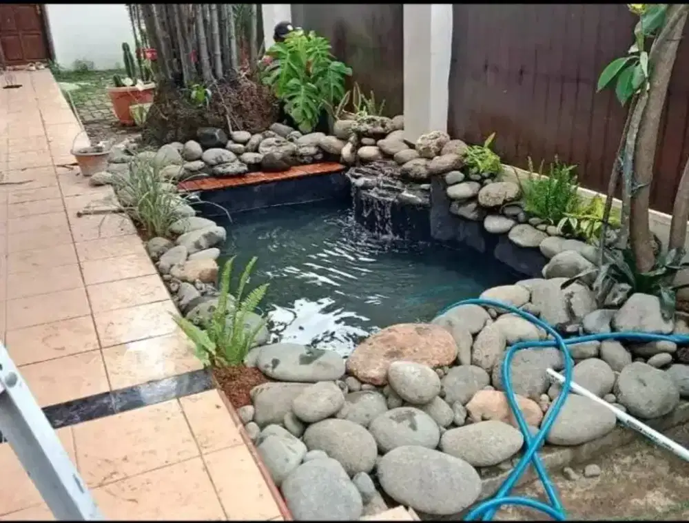 Tukang pembuat Taman dan kolam