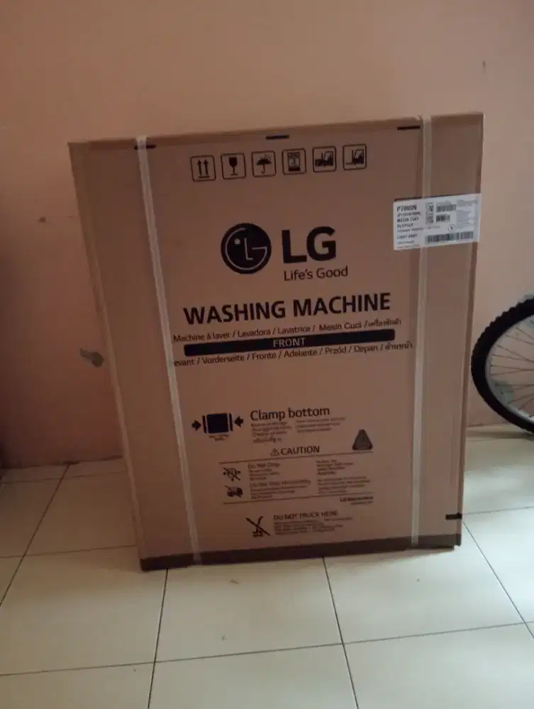 Mesin cuci 2 tabung merk LG ukuran 7kg